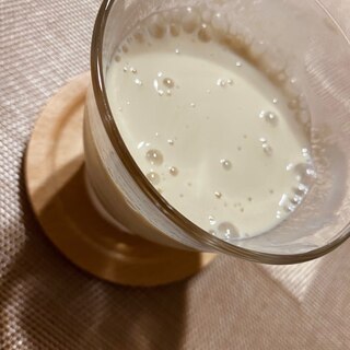 果実酢と豆乳で美容ドリンク♪